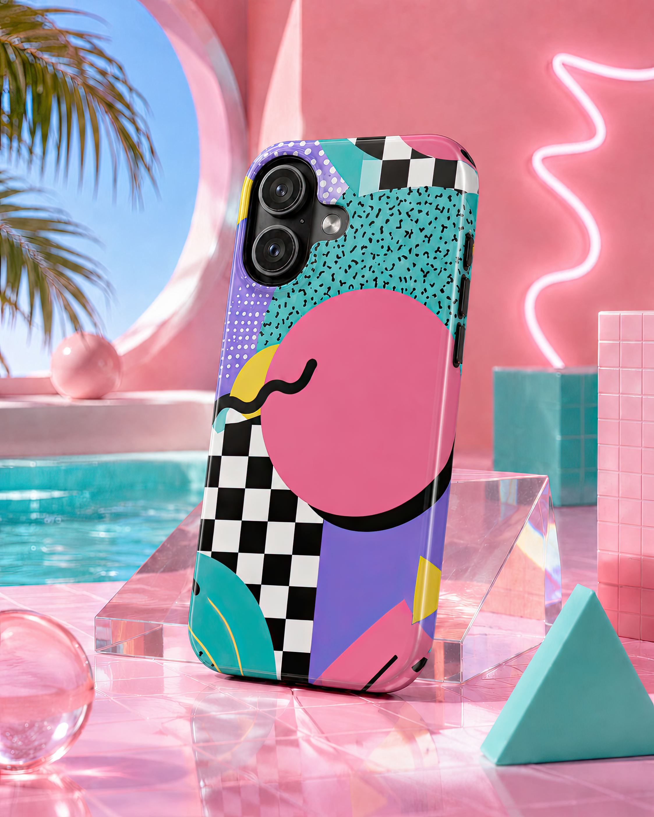 Miami Bubble Pop | Tough Phone Case