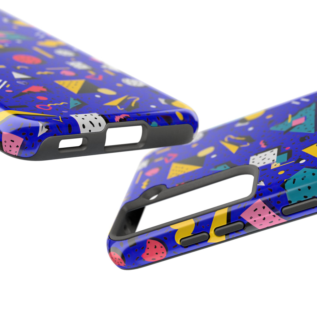 Blue Screen Confetti | Tough Phone Case