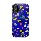 Blue Screen Confetti | Tough Phone Case