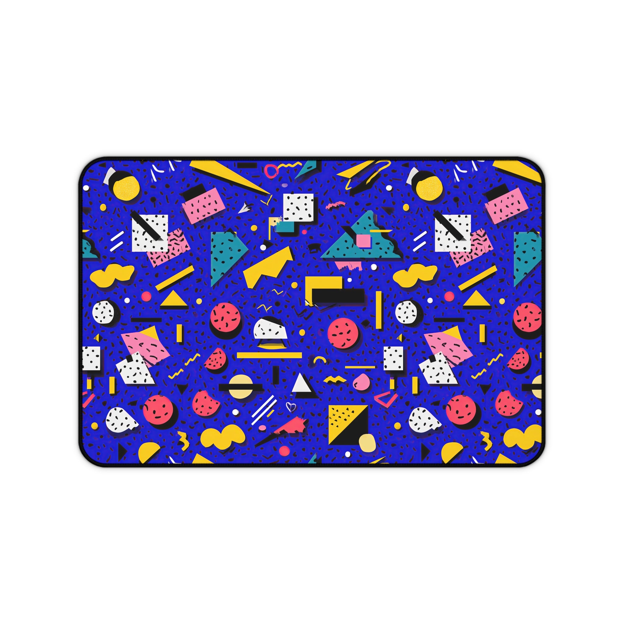 Blue Screen Confetti | Desk Mat