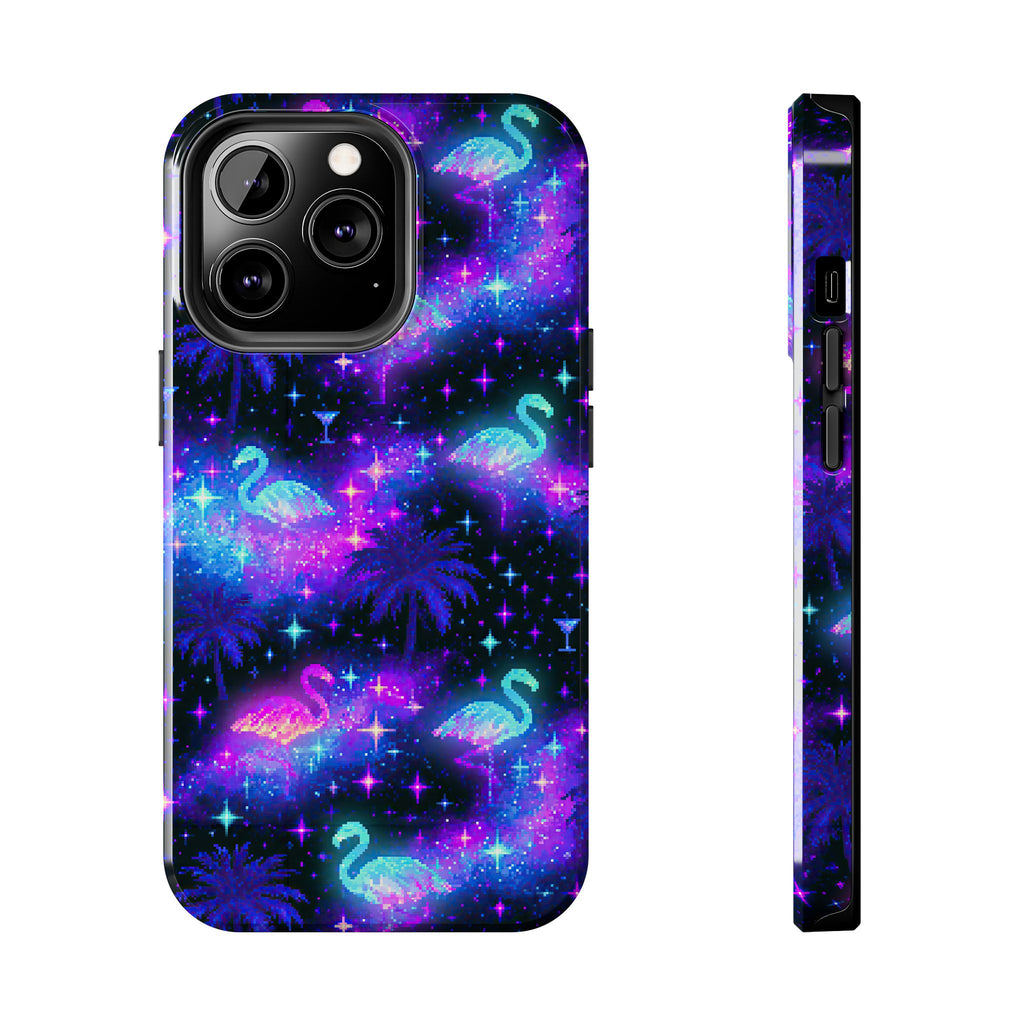 Celestial Flamingos | Tough Phone Case