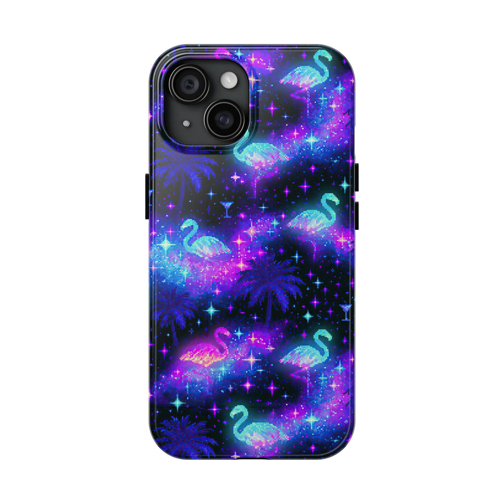 Celestial Flamingos | Tough Phone Case