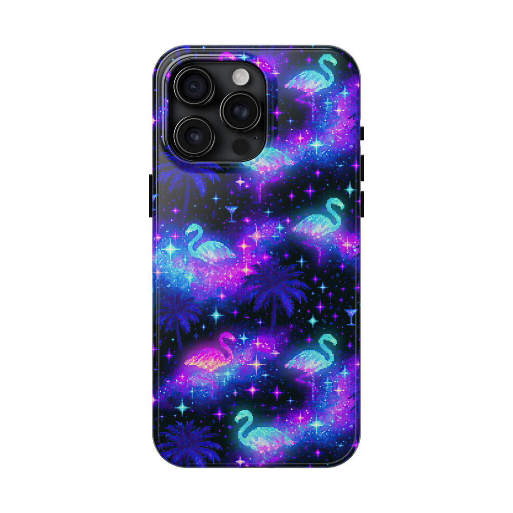 Celestial Flamingos | Tough Phone Case