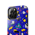Blue Screen Confetti | Tough Phone Case