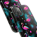Flamingo Lounge | Tough Phone Case