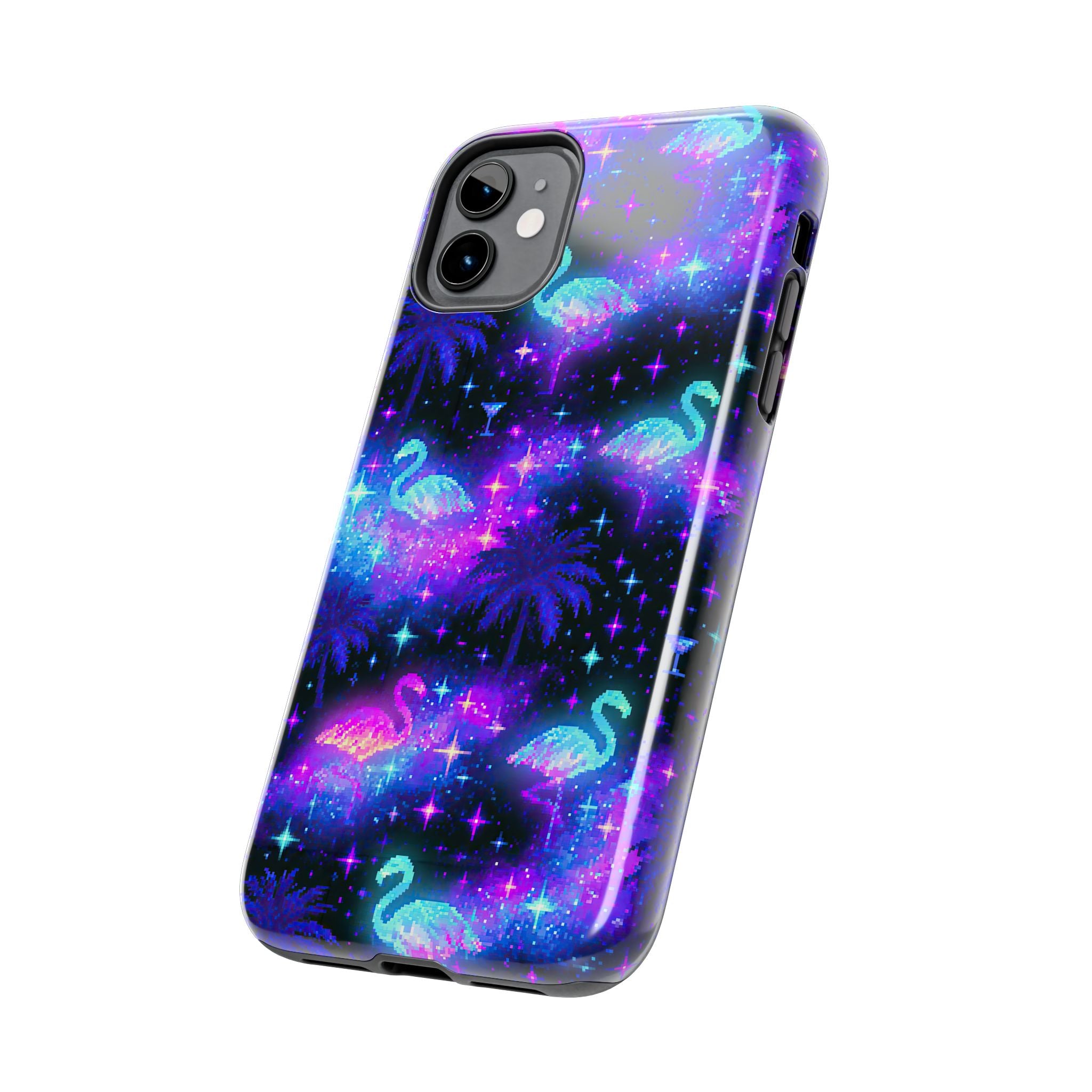Celestial Flamingos | Tough Phone Case