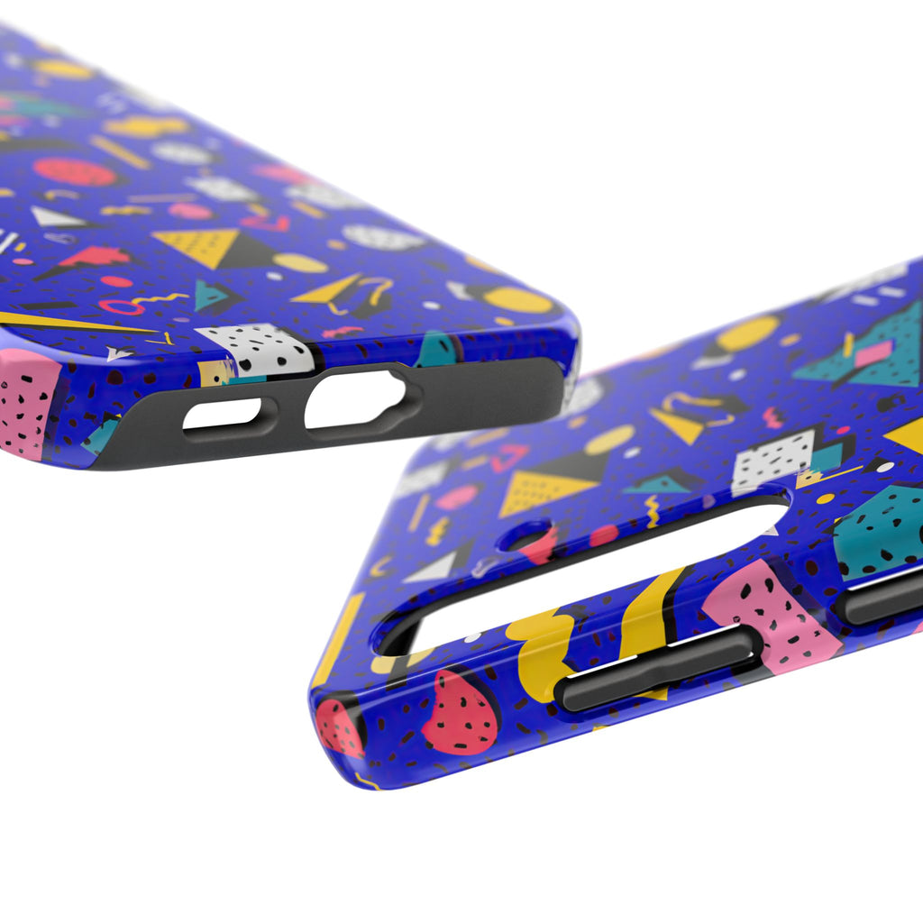Blue Screen Confetti | Tough Phone Case