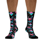 Flamingo Business Casual  | Crew Socks