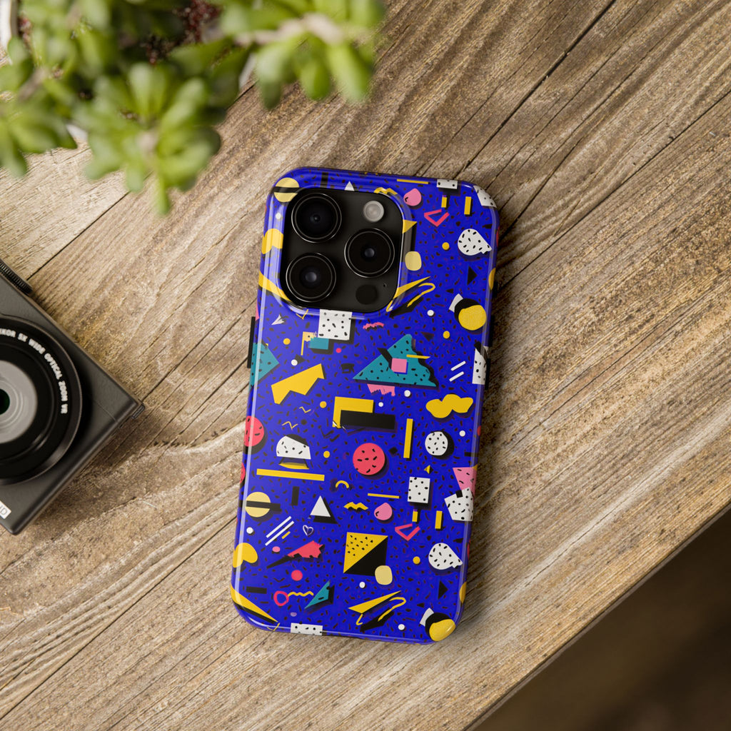 Blue Screen Confetti | Tough Phone Case