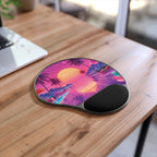 Synthetic Sunset | Mouse Pad with Wrist Support