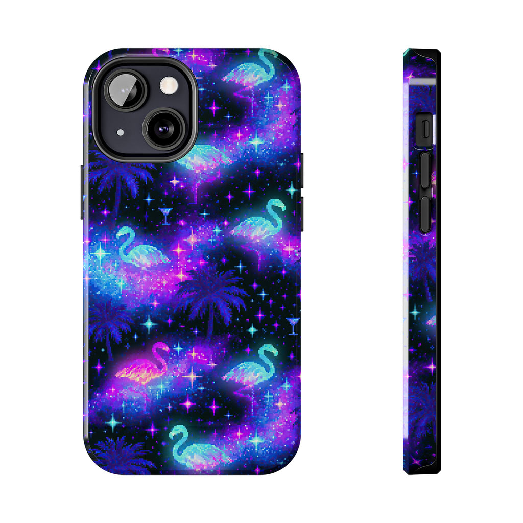 Celestial Flamingos | Tough Phone Case
