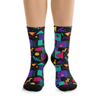 Geometry Gremlin | Crew Socks