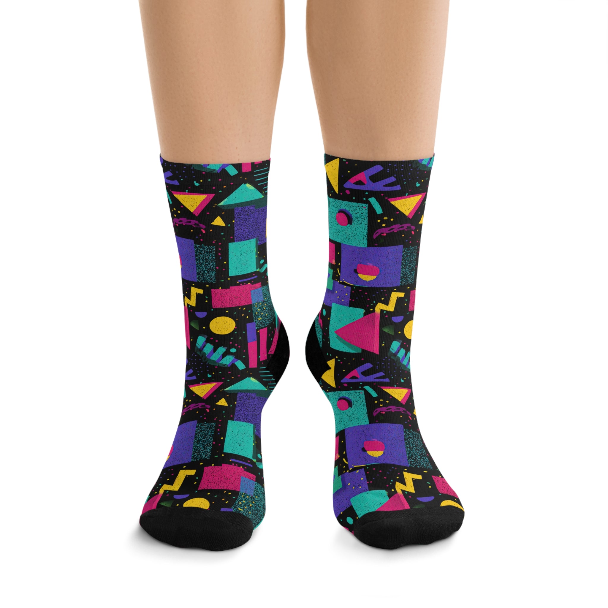 Geometry Gremlin | Crew Socks