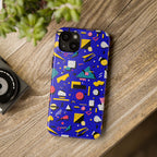 Blue Screen Confetti | Tough Phone Case