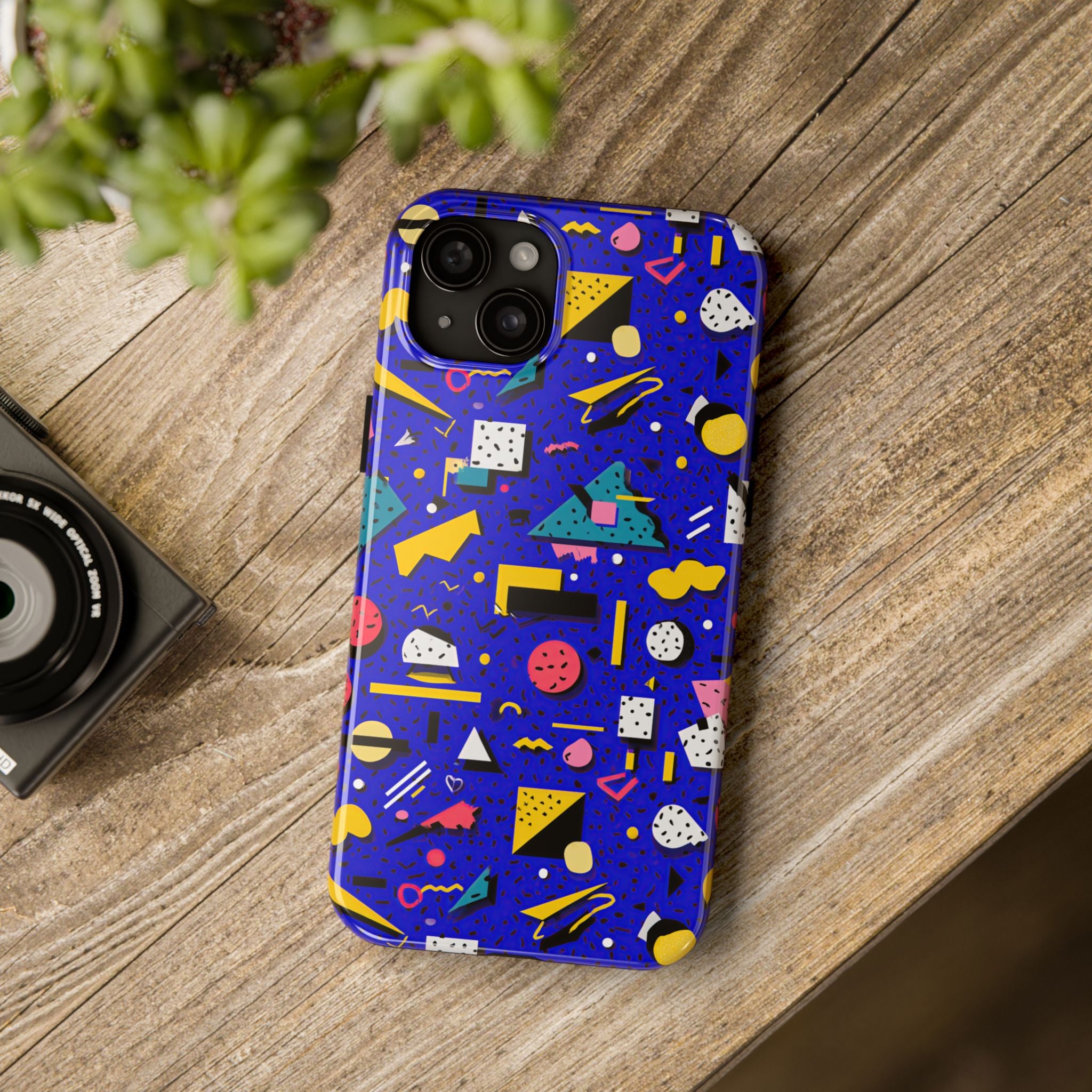 Blue Screen Confetti | Tough Phone Case