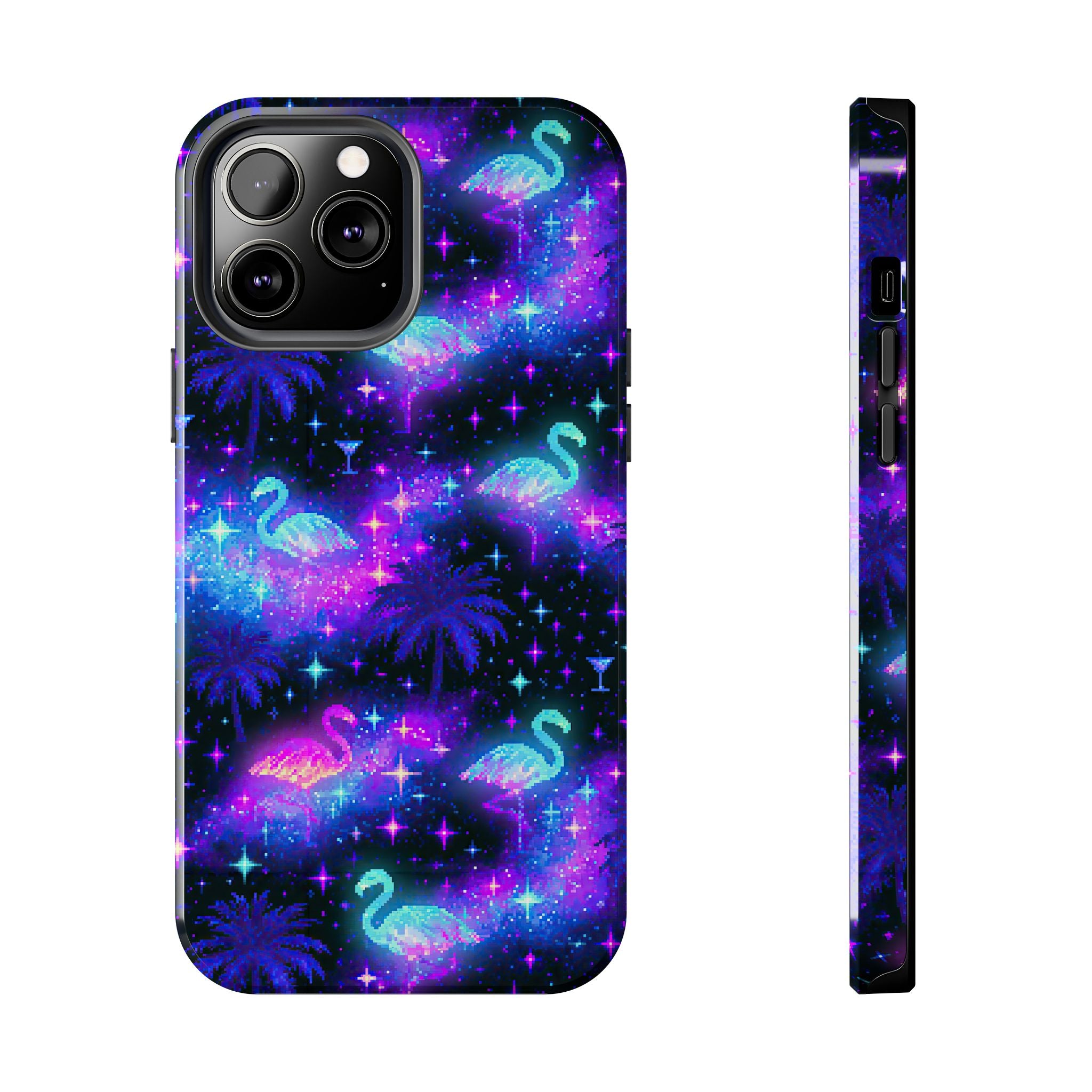 Celestial Flamingos | Tough Phone Case
