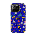 Blue Screen Confetti | Tough Phone Case
