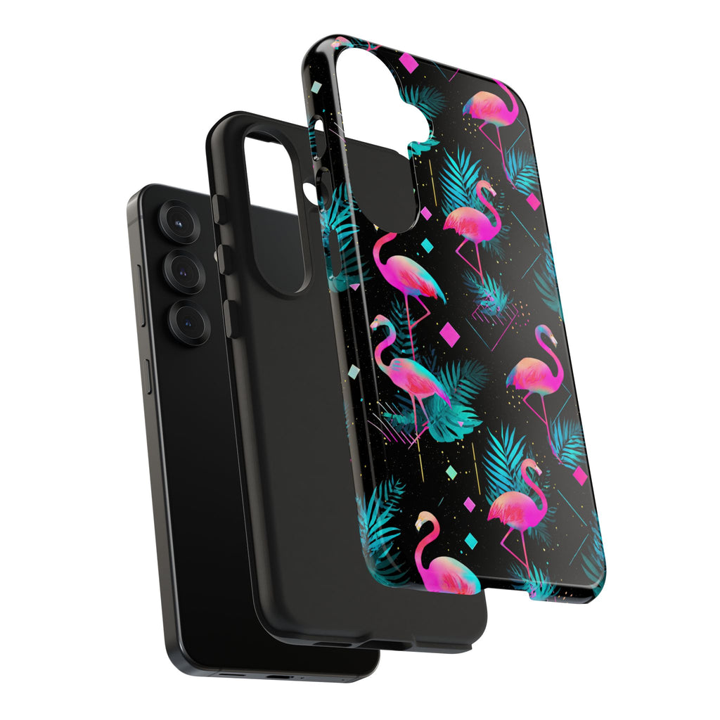 Flamingo Lounge | Tough Phone Case