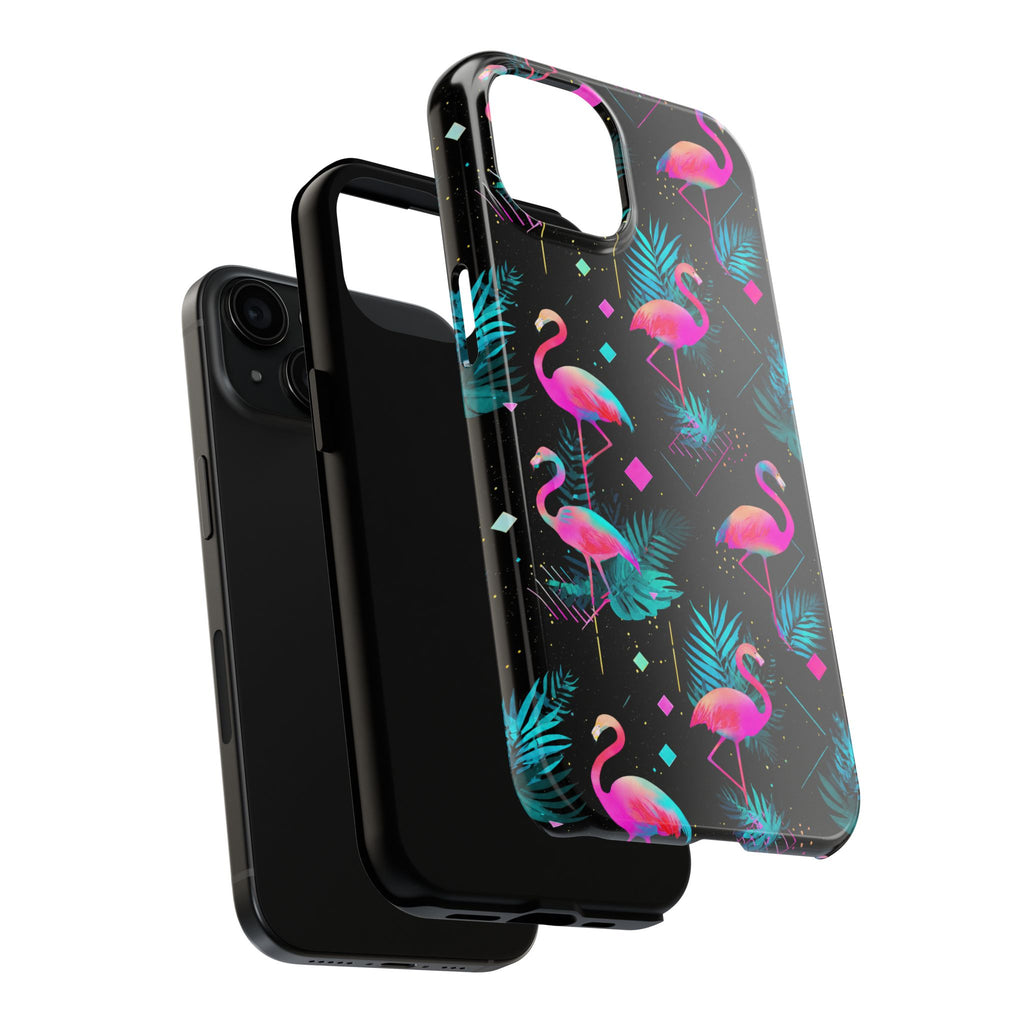 Flamingo Lounge | Tough Phone Case