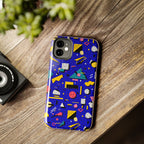 Blue Screen Confetti | Tough Phone Case