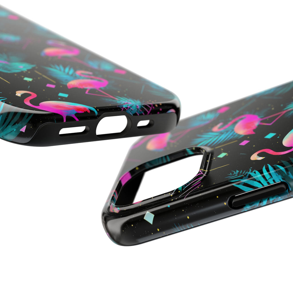 Flamingo Lounge | Tough Phone Case