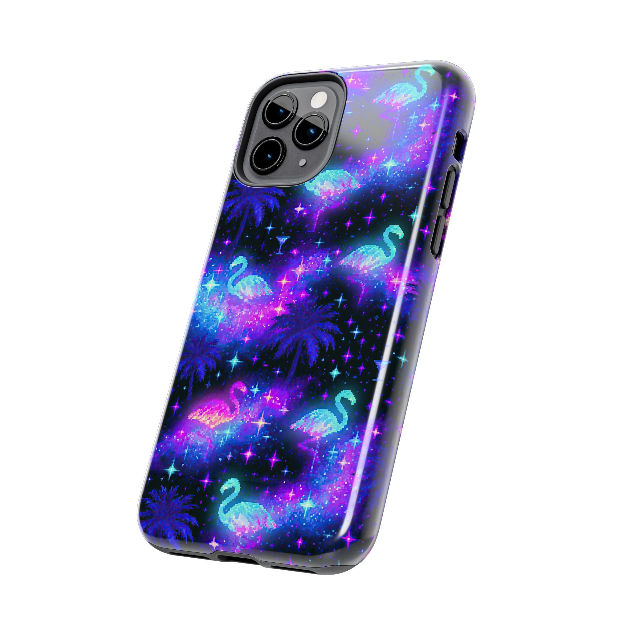 Celestial Flamingos | Tough Phone Case