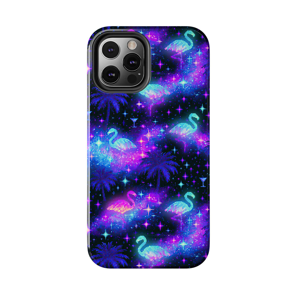 Celestial Flamingos | Tough Phone Case