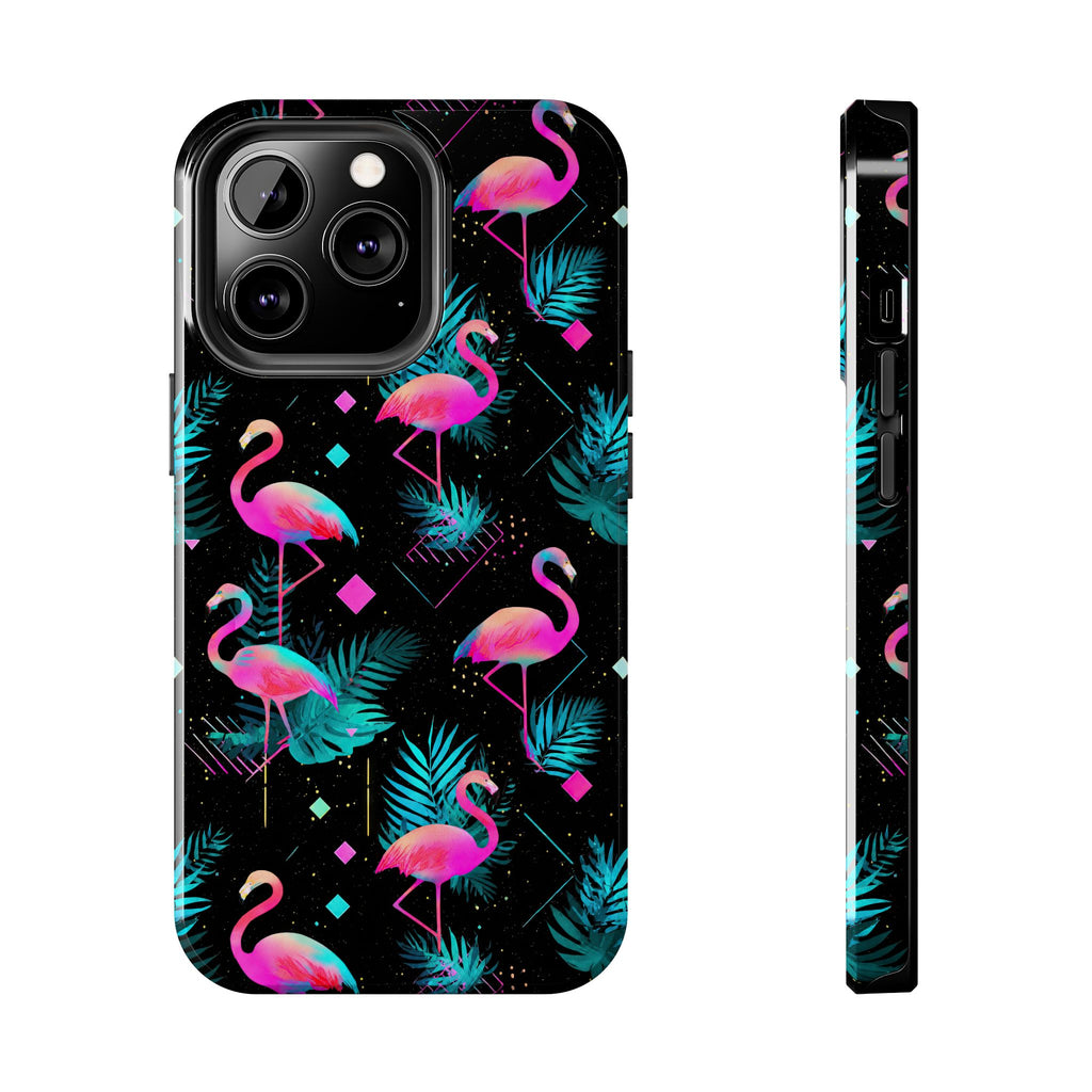 Flamingo Lounge | Tough Phone Case