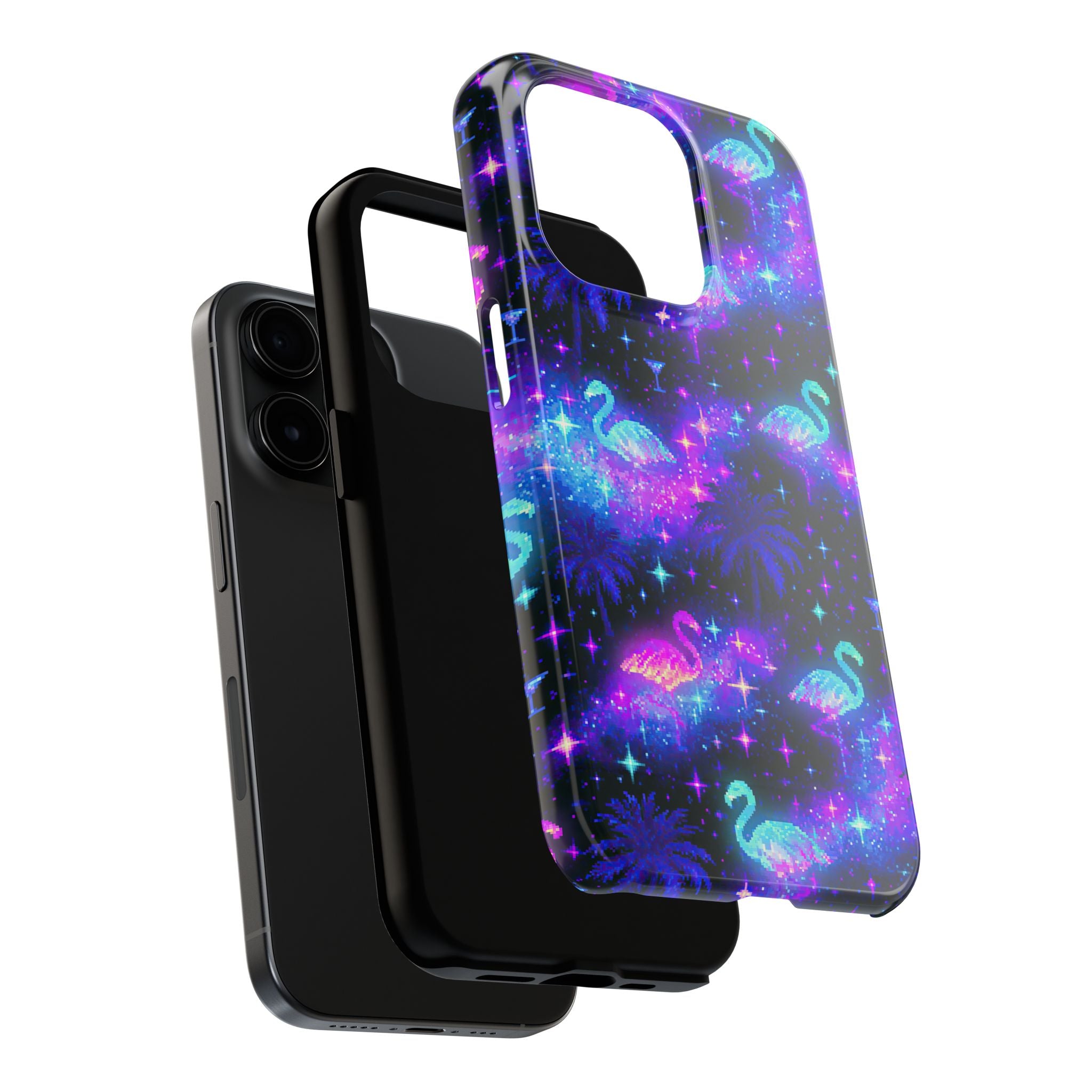 Celestial Flamingos | Tough Phone Case