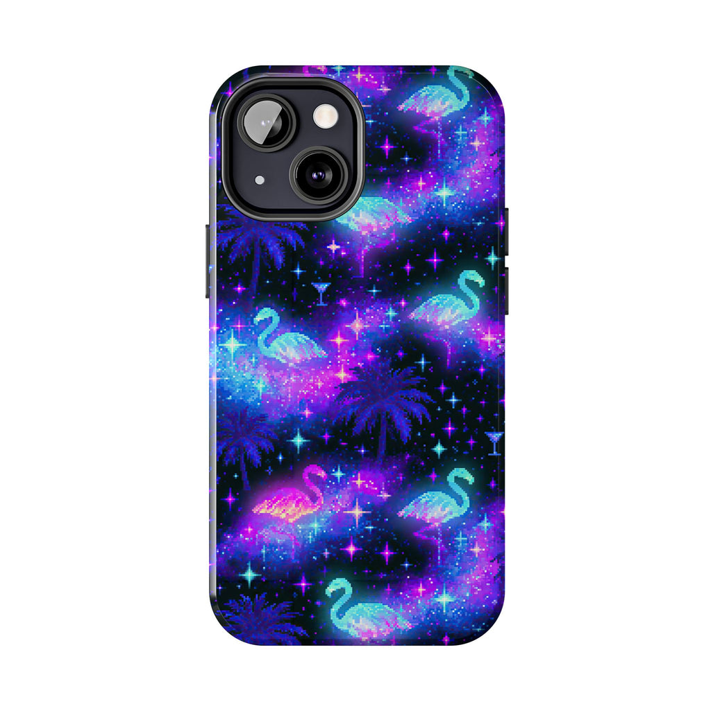 Celestial Flamingos | Tough Phone Case