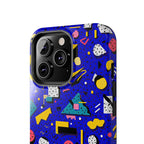 Blue Screen Confetti | Tough Phone Case