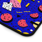 Blue Screen Confetti | Desk Mat