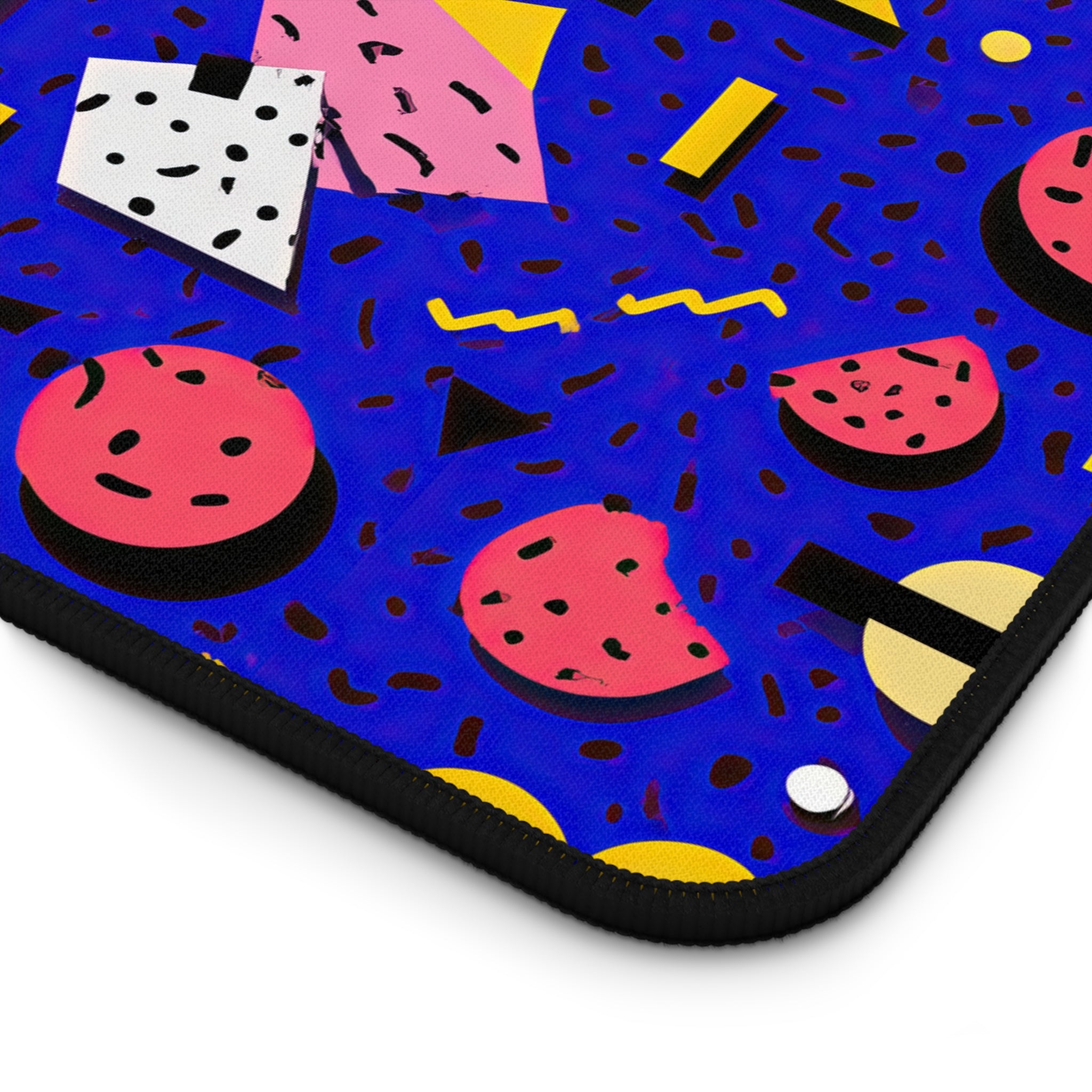 Blue Screen Confetti | Desk Mat