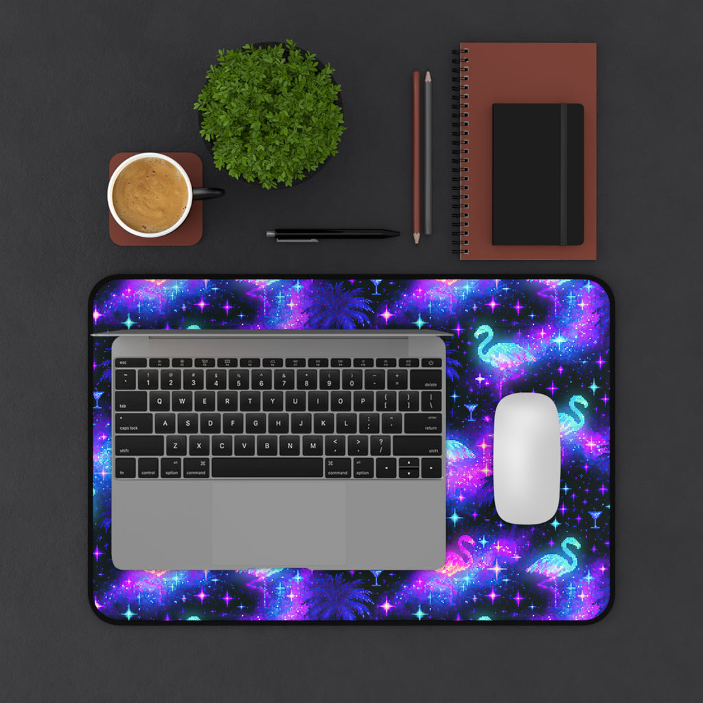 Celestial Flamingos | Desk Mat