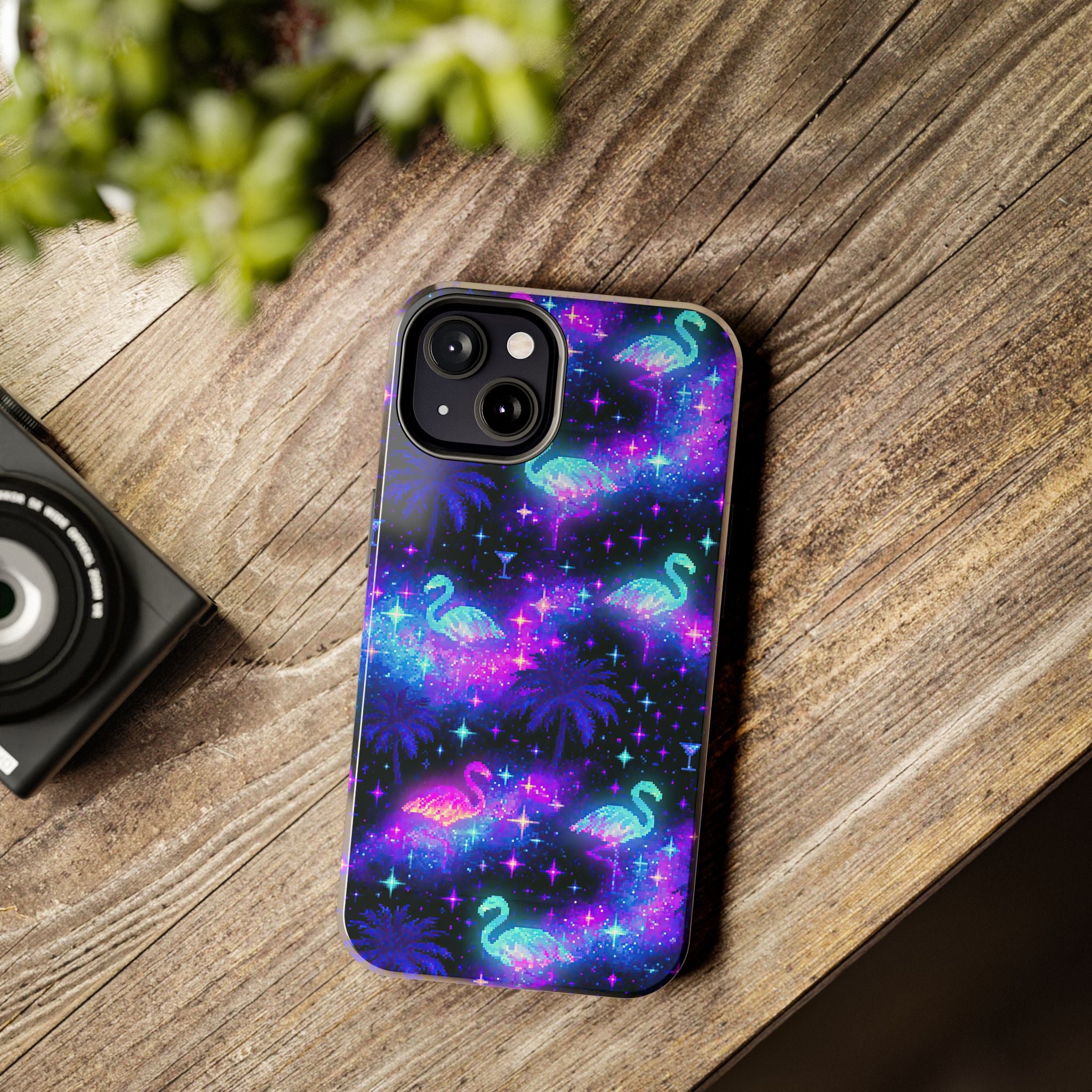 Celestial Flamingos | Tough Phone Case