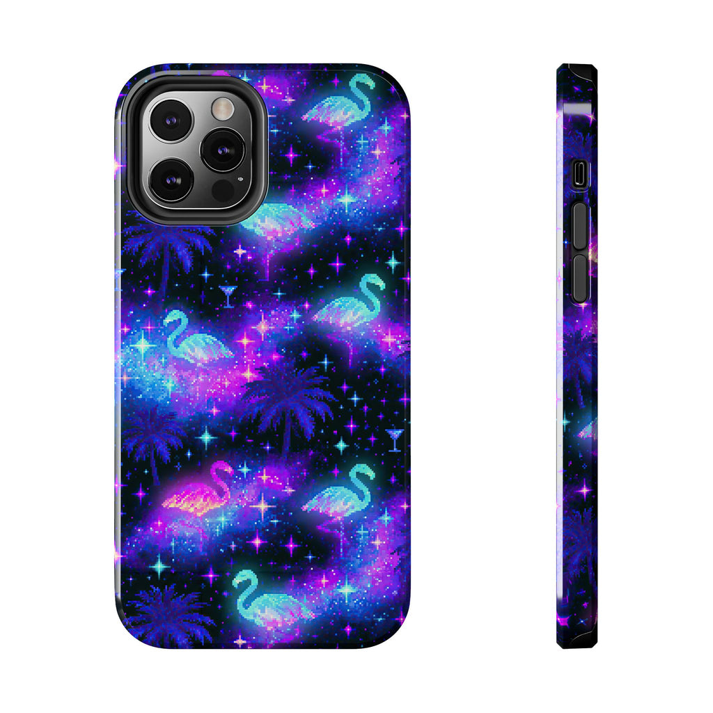 Celestial Flamingos | Tough Phone Case