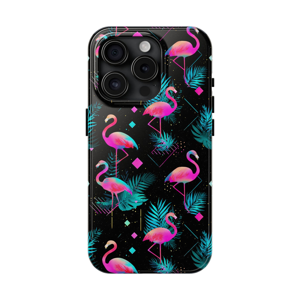 Flamingo Lounge | Tough Phone Case