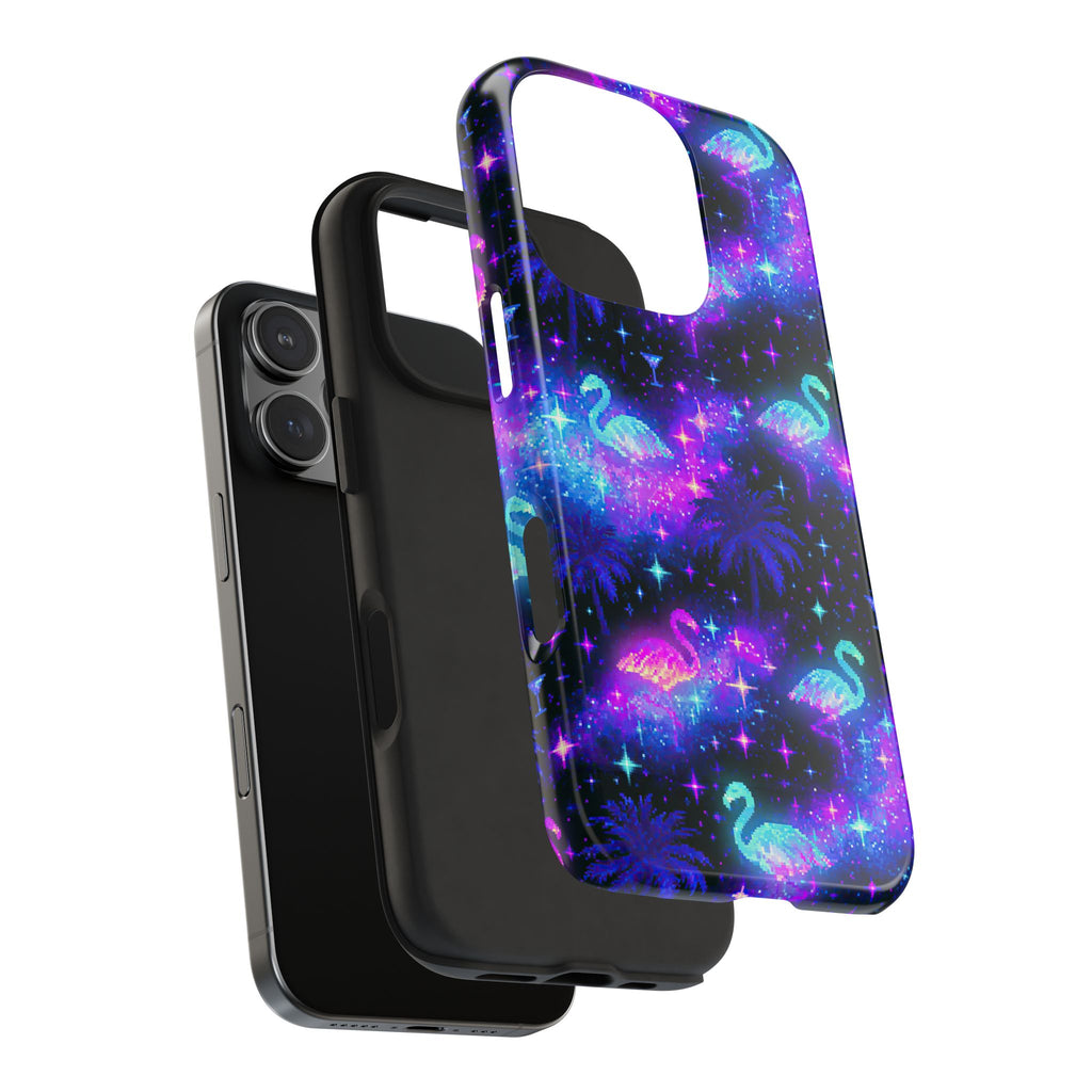 Celestial Flamingos | Tough Phone Case