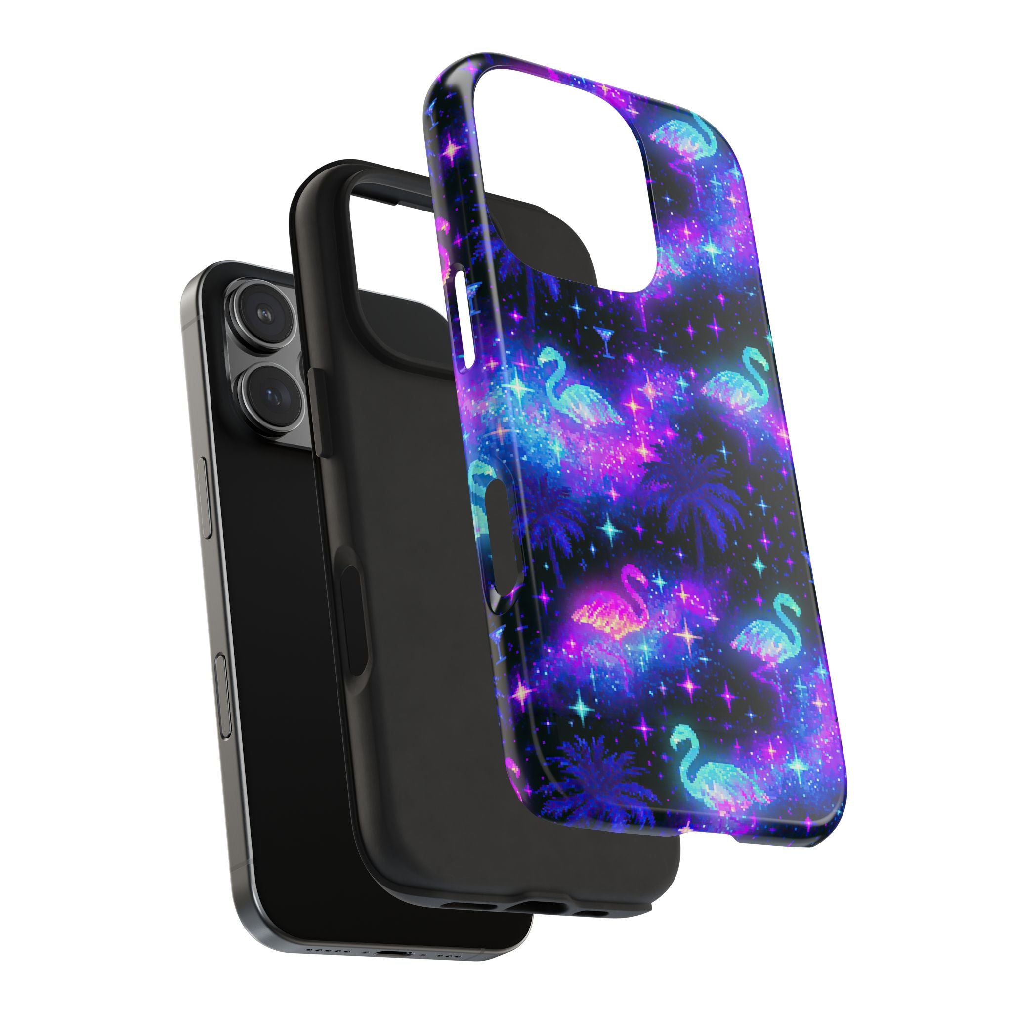 Celestial Flamingos | Tough Phone Case