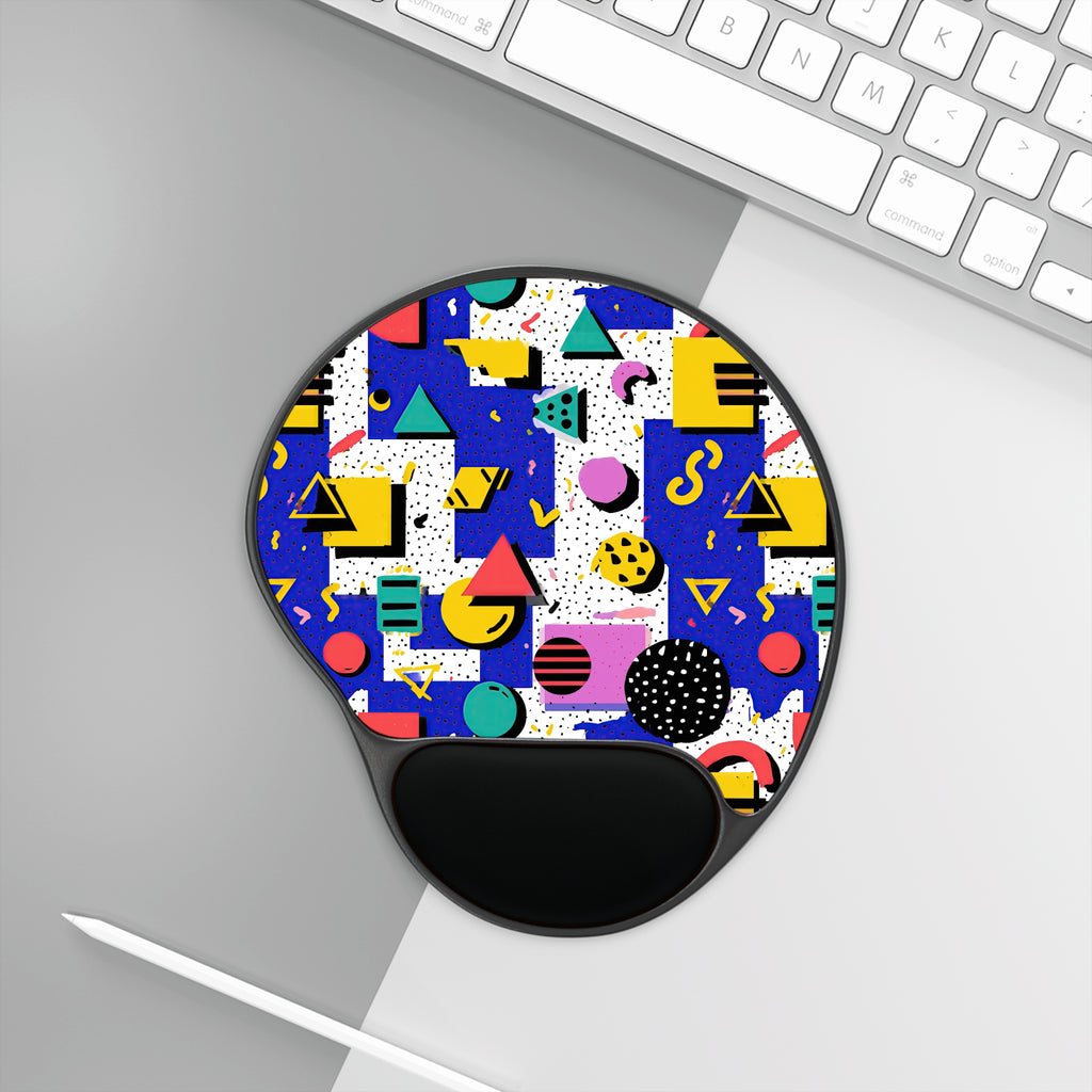 Confetti Construction Zone | Mouse Pad with Wrist Support