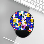 Confetti Construction Zone | Mouse Pad with Wrist Support