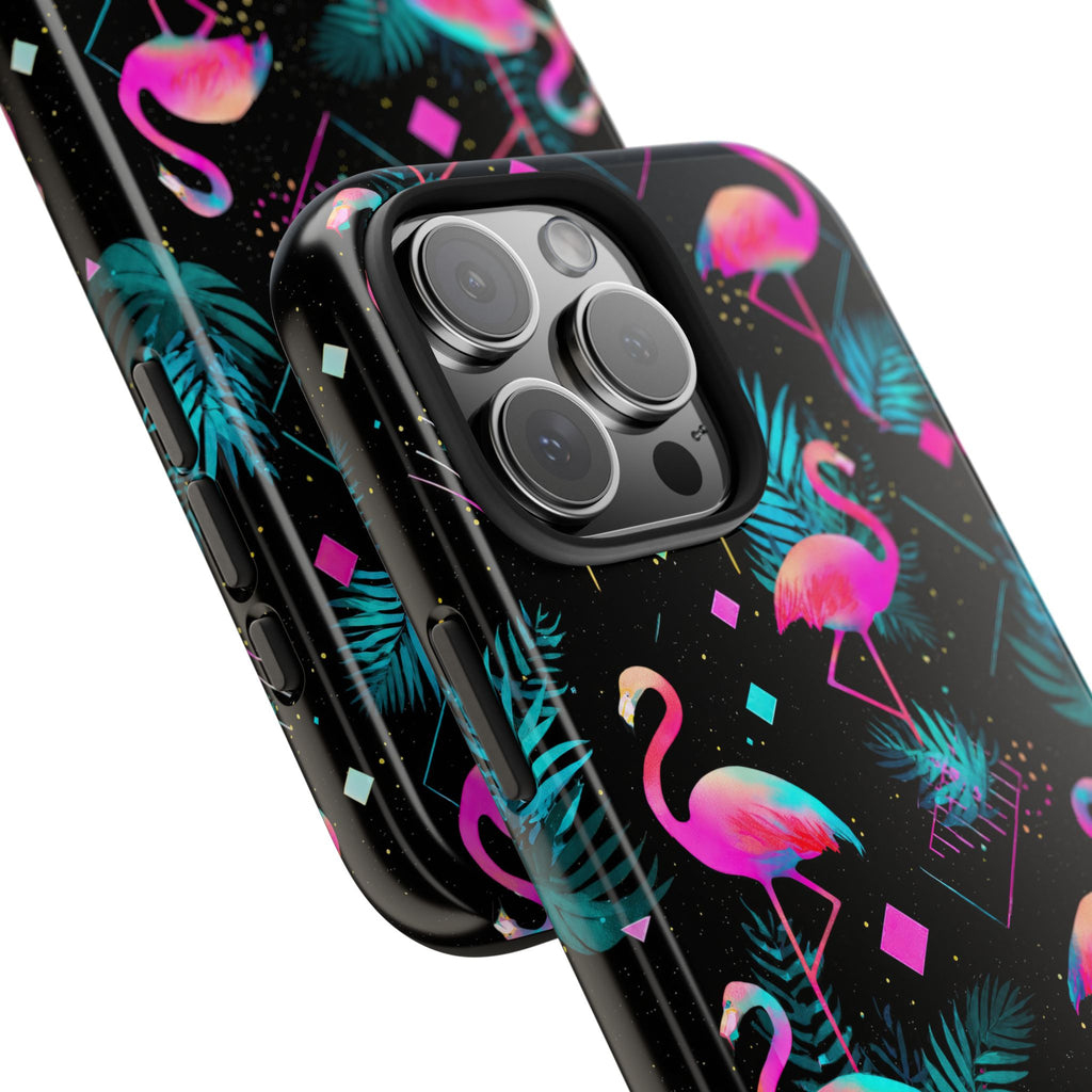Flamingo Lounge | Tough Phone Case