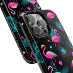 Flamingo Lounge | Tough Phone Case