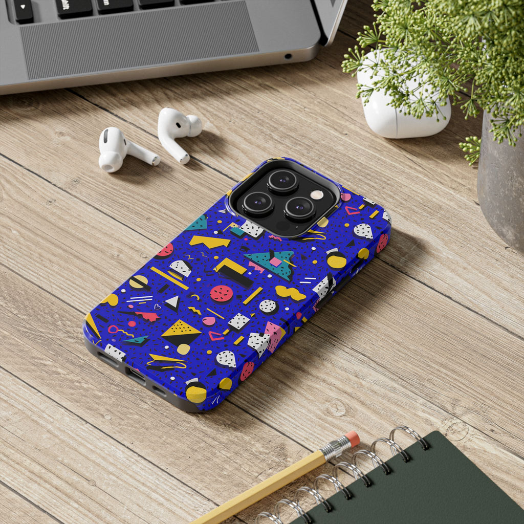 Blue Screen Confetti | Tough Phone Case
