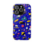 Blue Screen Confetti | Tough Phone Case