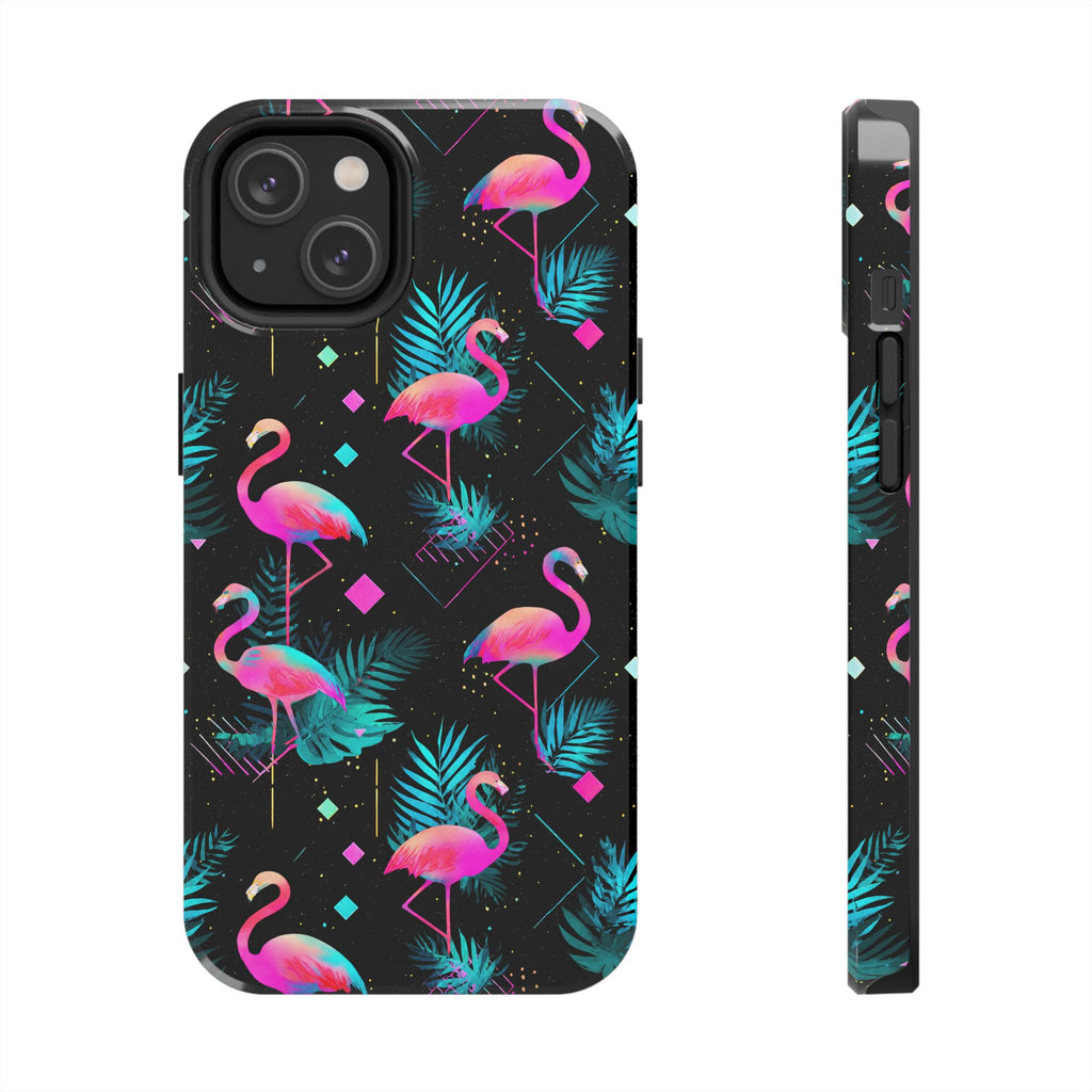 Flamingo Lounge | Tough Phone Case