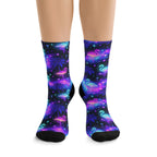Celestial Flamingos | Crew Socks