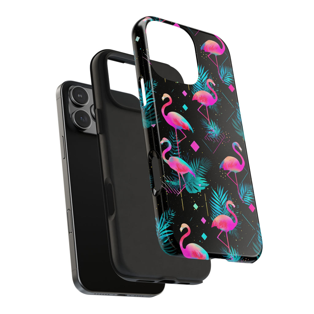 Flamingo Lounge | Tough Phone Case
