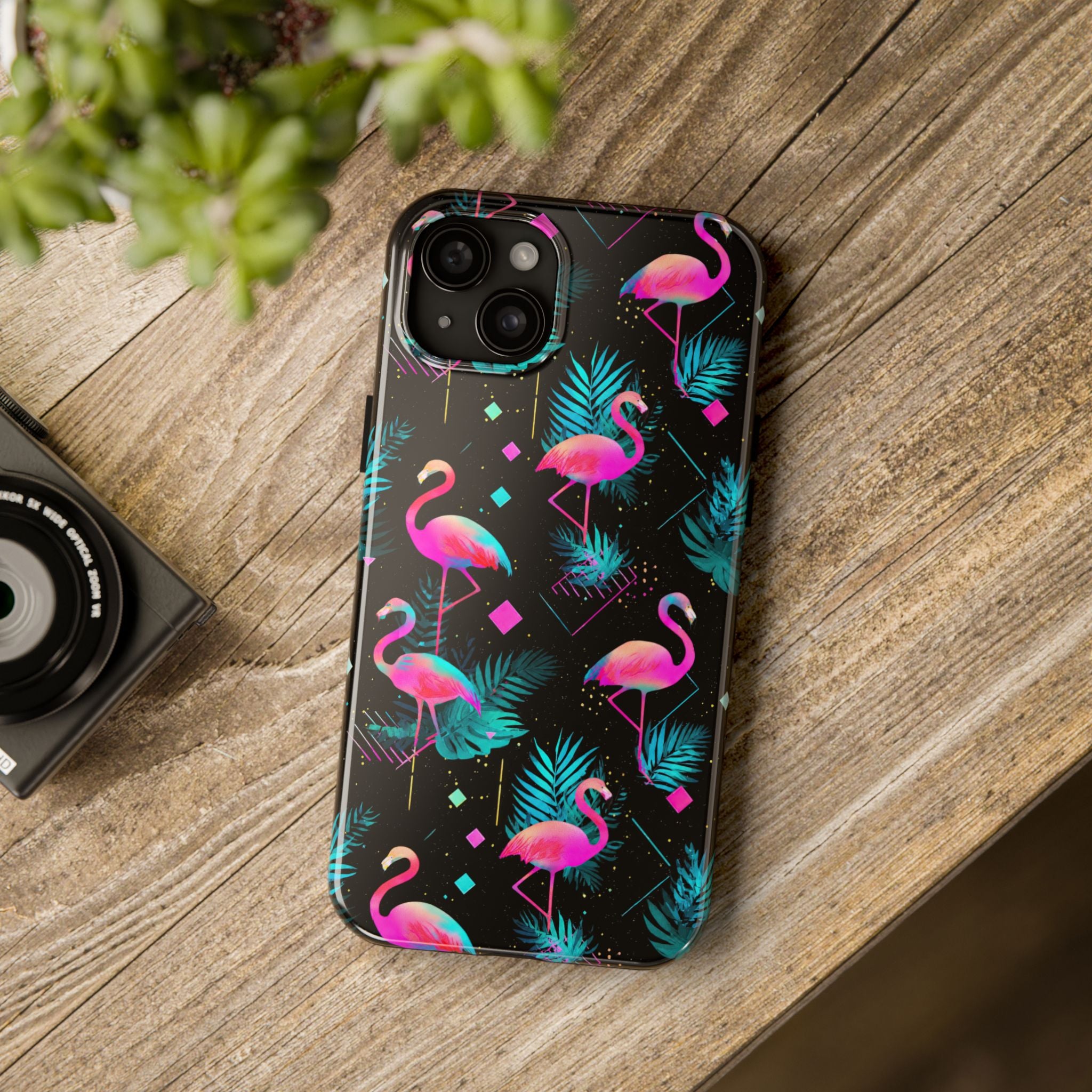 Flamingo Lounge | Tough Phone Case
