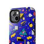 Blue Screen Confetti | Tough Phone Case